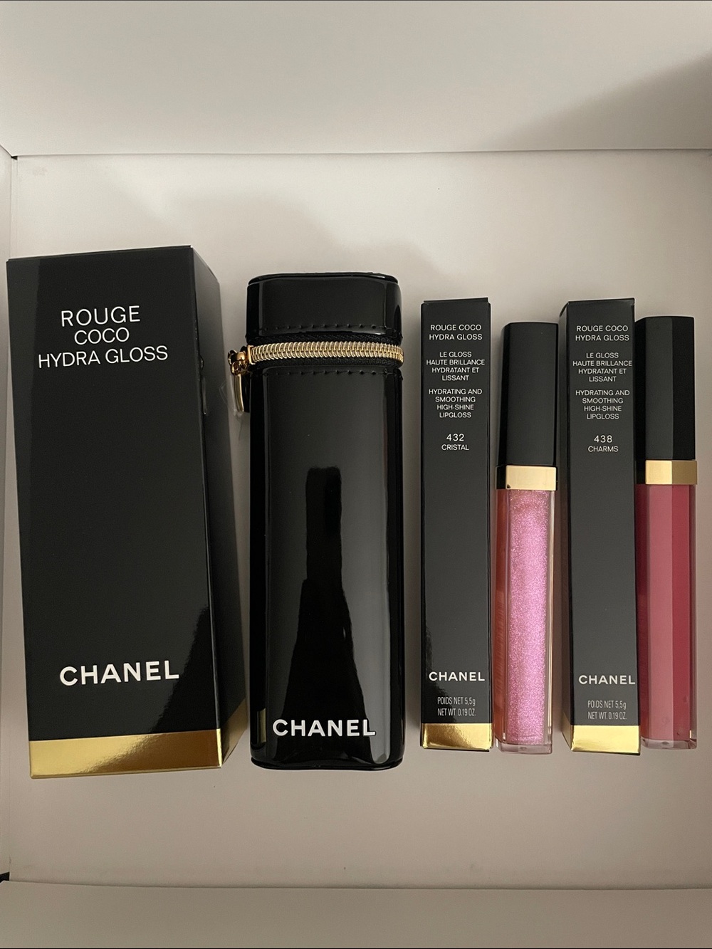New Chanel Beauty Rouge Coco Hydra Gloss Set - Picture 4 of 4